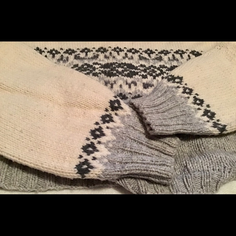 Fair Isle Lands End sweater🥶 Very warm🥰 - Picture 3 of 8